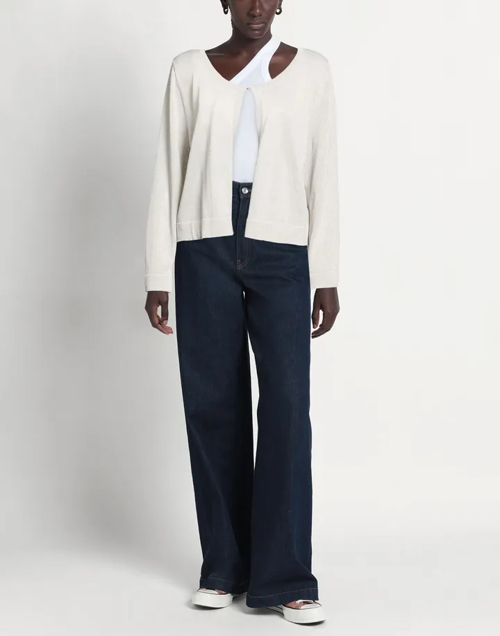 Cardigan corto in maglia con lurex, Giulia Valli