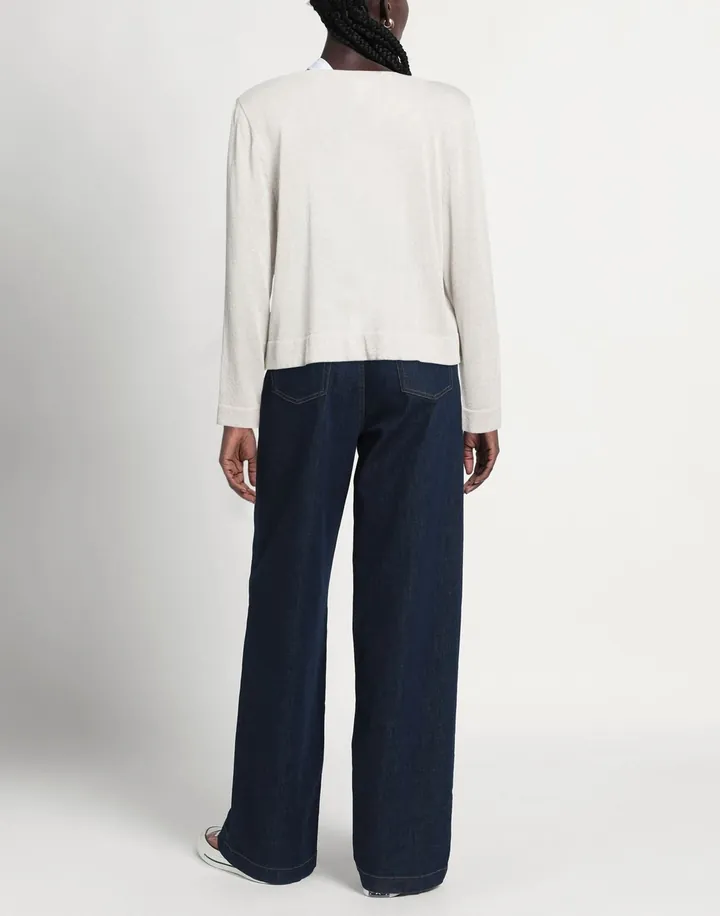 Cardigan corto in maglia con lurex, Giulia Valli: foto 3