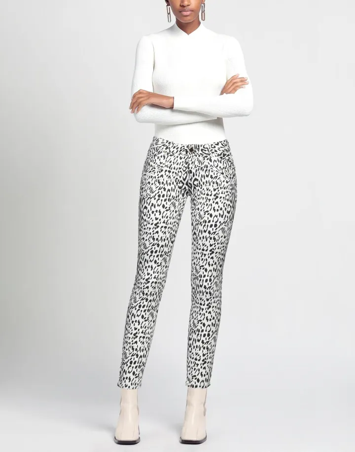 Jeans skinny animalier, Koralline