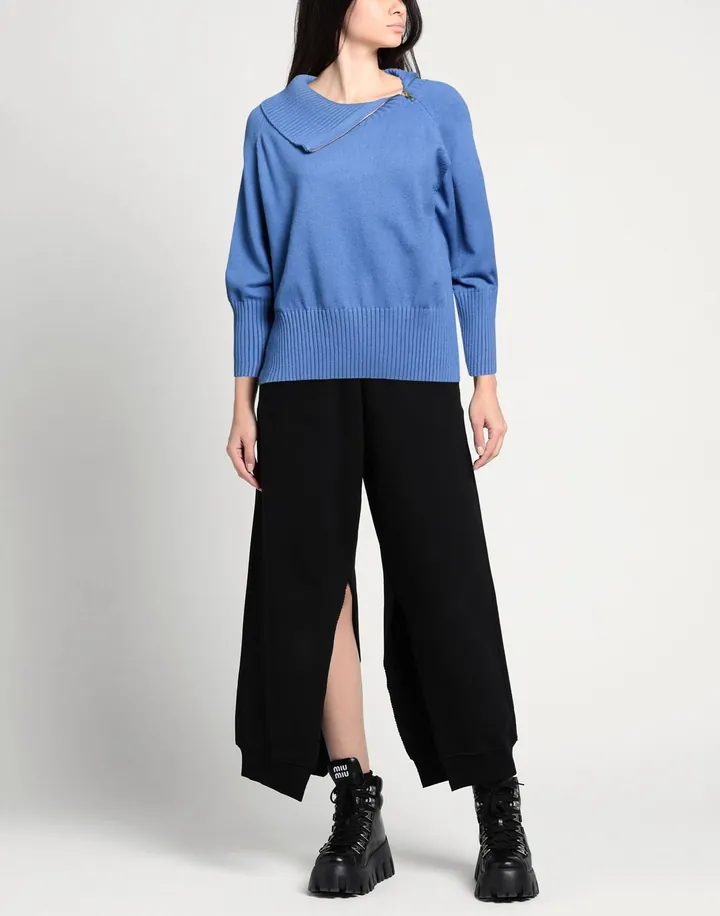 Maglia oversize con collo a zip, Giulia Valli